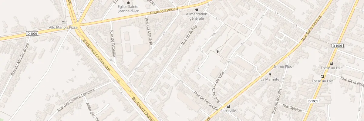 Plan du 79 Rue du Bellay à Amiens