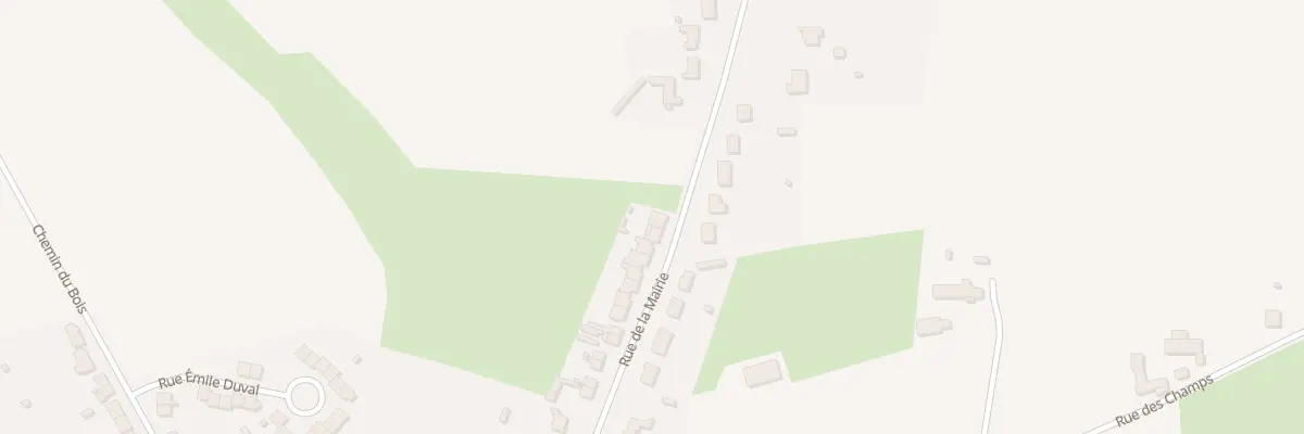 Plan du 33 Rue de la Mairie à Nieurlet