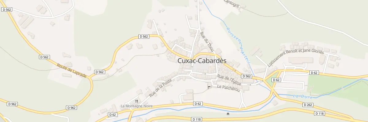 Plan du 35 Le Village à Cuxac-Cabardès