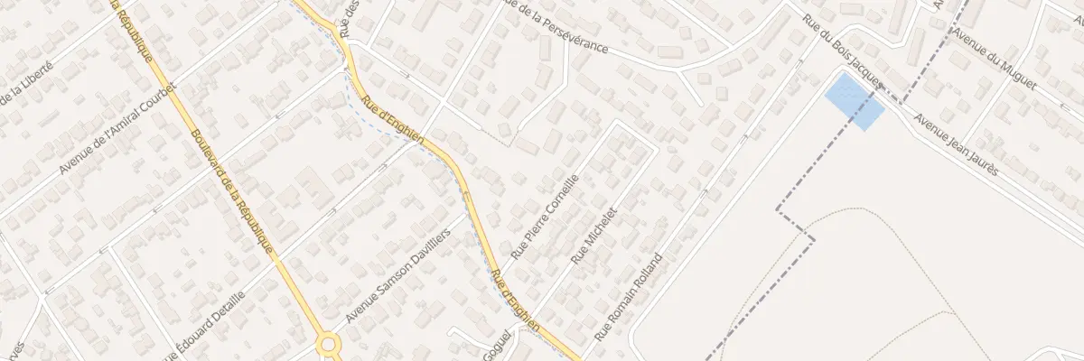 Plan du 11 Rue Pierre Corneille à Eaubonne
