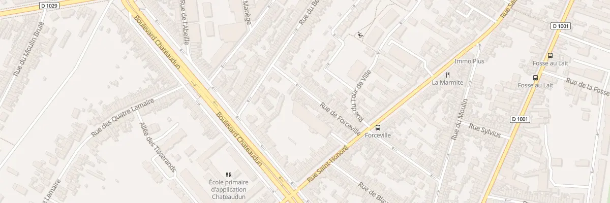 Plan du 37 Rue de Forceville à Amiens