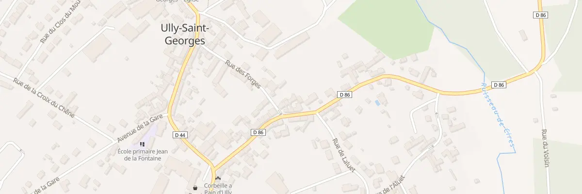 Plan du 17 Rue de Mouy à Ully-Saint-Georges