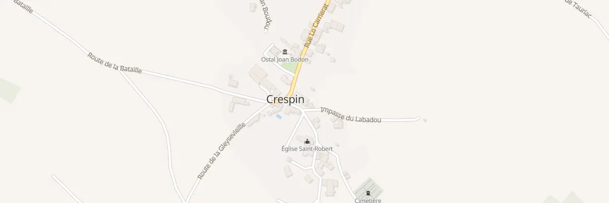 Plan du 5029 Crespin à Crespin