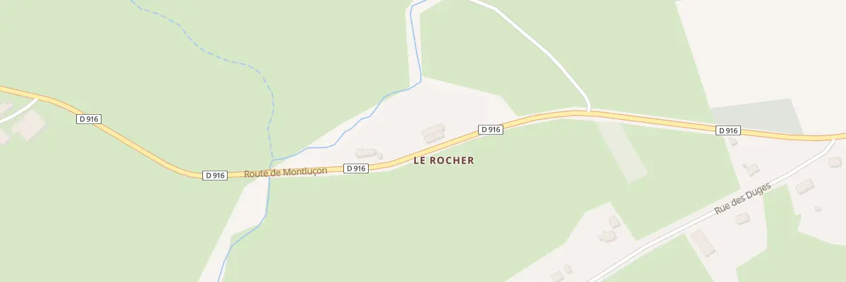 Plan du 1 Les Rochers à Leyrat