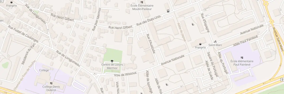 Plan du 6 Rue d’Australie à Massy