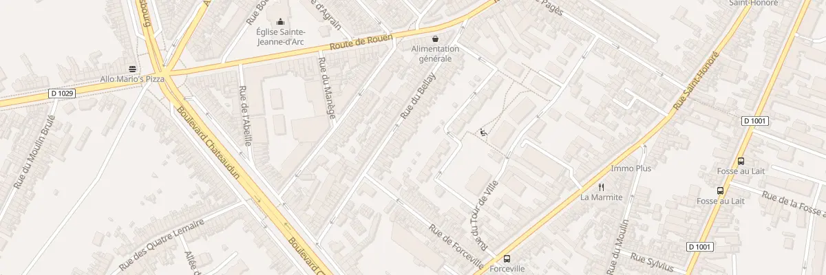 Plan du 69 Rue du Bellay à Amiens