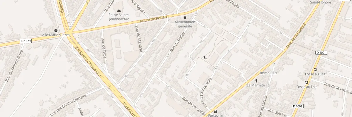 Plan du 67 Rue du Bellay à Amiens