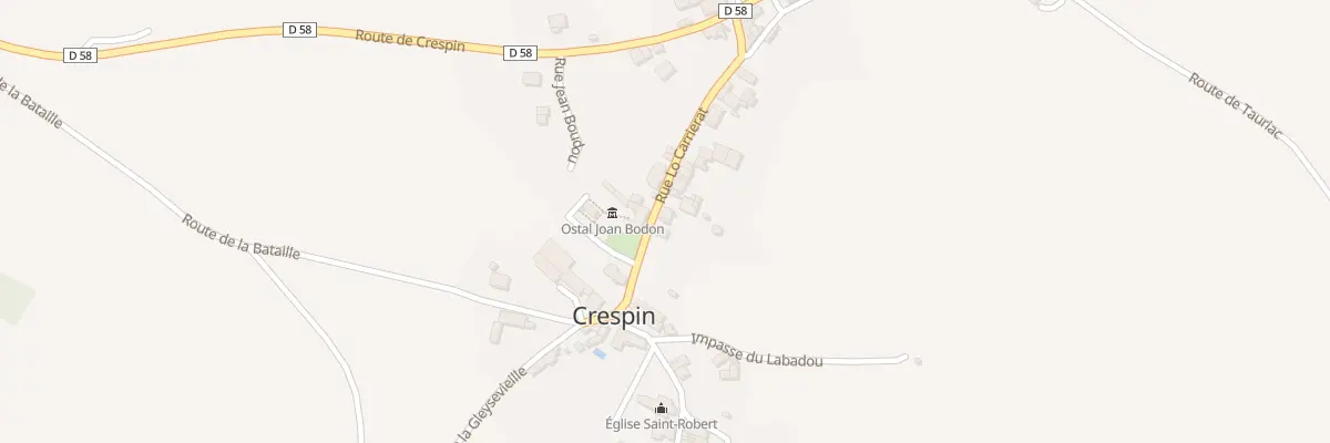 Plan du 5019 Crespin à Crespin