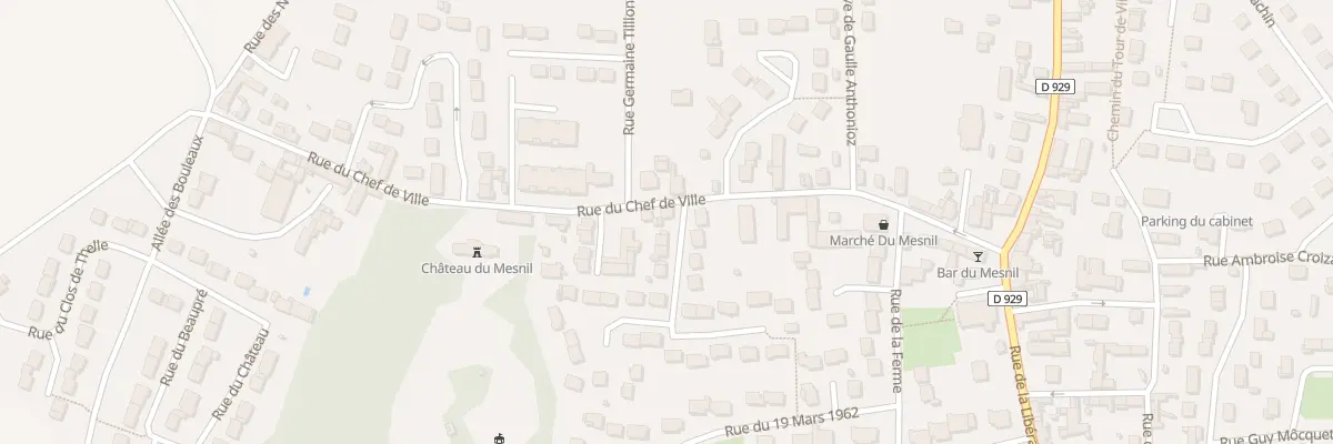 Plan du 27 Rue du Chef de Ville au Mesnil-en-Thelle