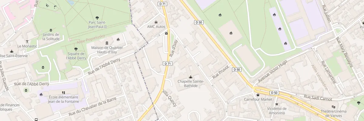 Plan du 17 Rue d’Issy à Vanves