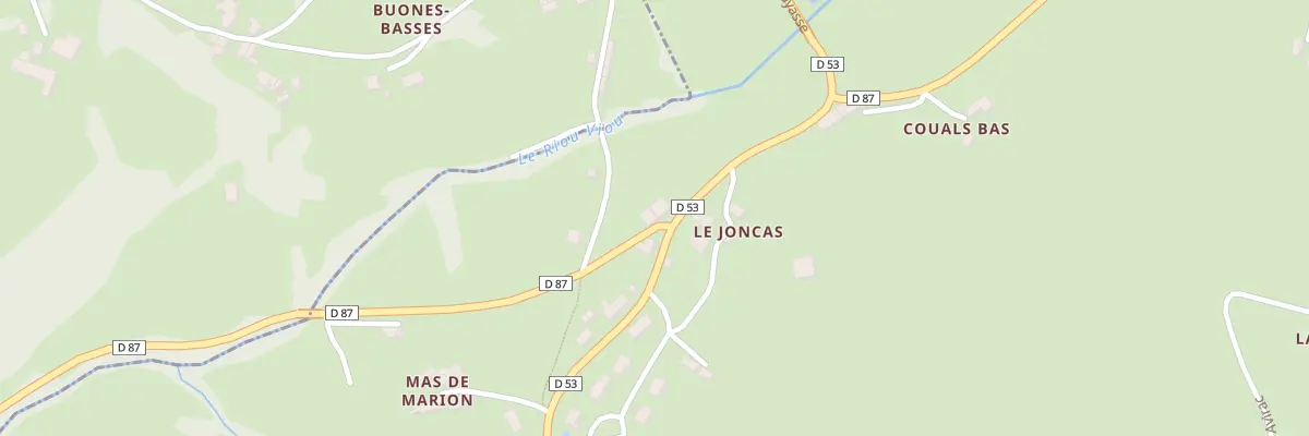 Plan du 5351 Marion à Auzits