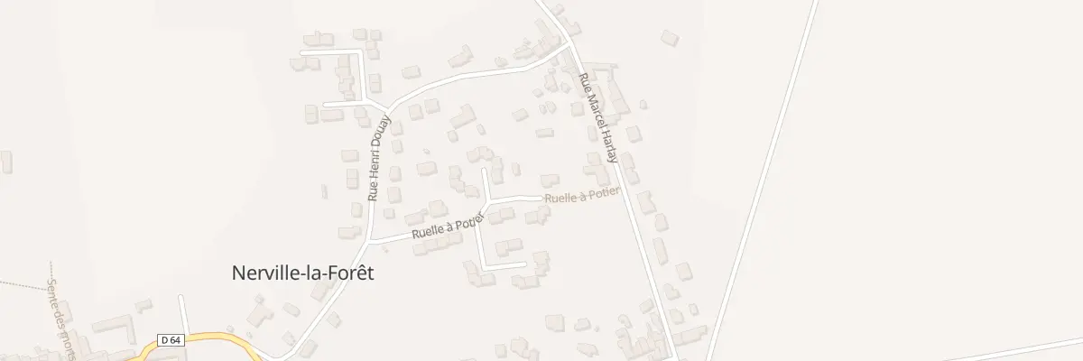 Plan du 7 Rue Marcel Harlay à Nerville-la-Forêt