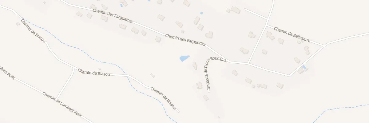 Plan du 4 Imp de Pioch Bouc Bas à Castres