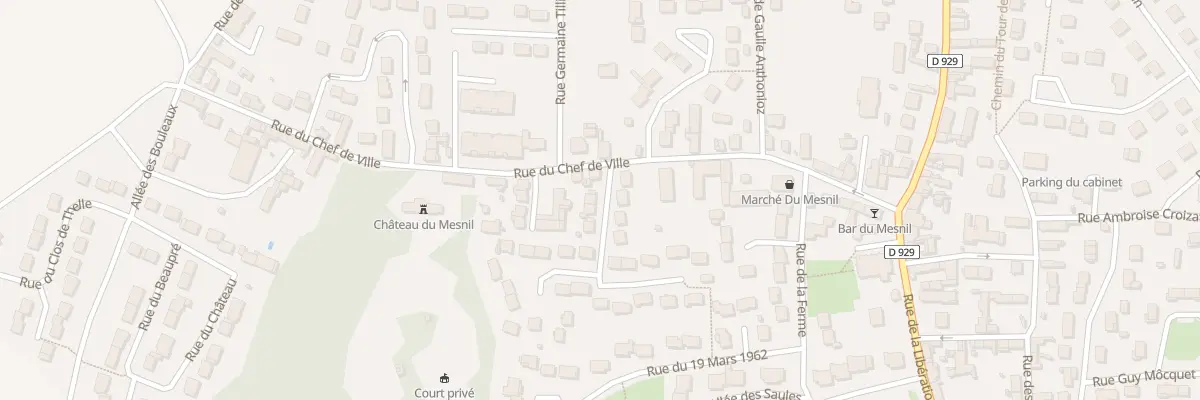 Plan du 1A Rue Marcel Dassault au Mesnil-en-Thelle