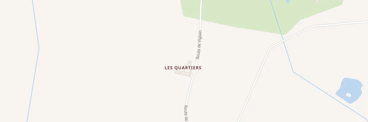 Plan du 5075 Les Quartiers à Guilly