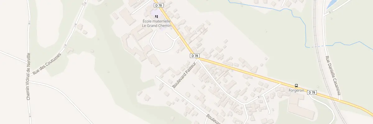 Plan du 2 Bd Pasteur à Presles