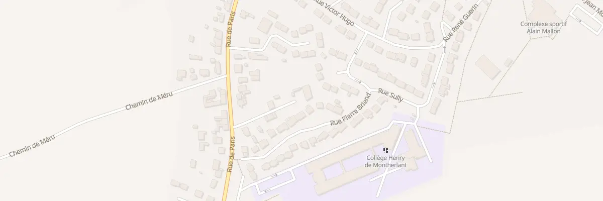 Plan du 107T Rue de Paris à Neuilly-en-Thelle