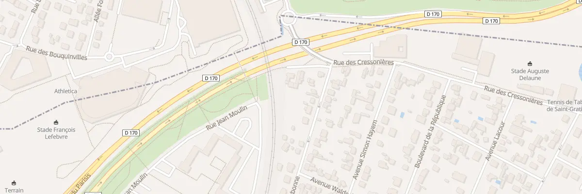 Plan du 99 Rue d’Eaubonne à Saint-Gratien