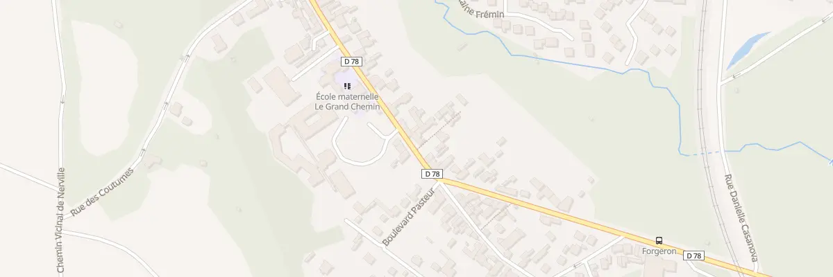Plan du 20 Rue Pierre Brossolette à Presles