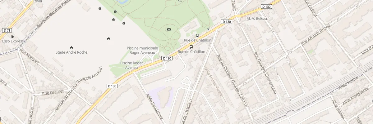 Plan du 5 Rue Larmeroux à Vanves