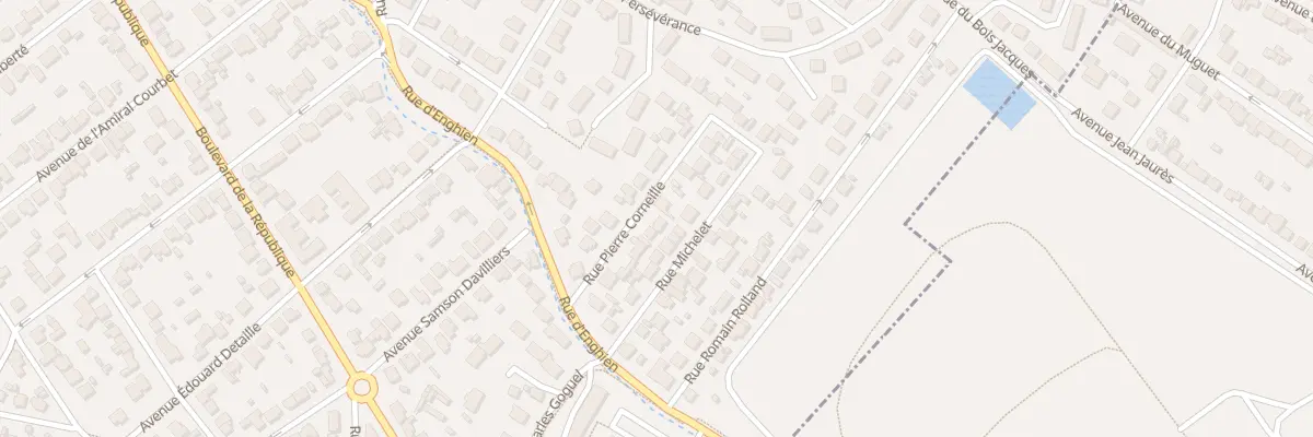 Plan du 12 Rue Pierre Corneille à Eaubonne