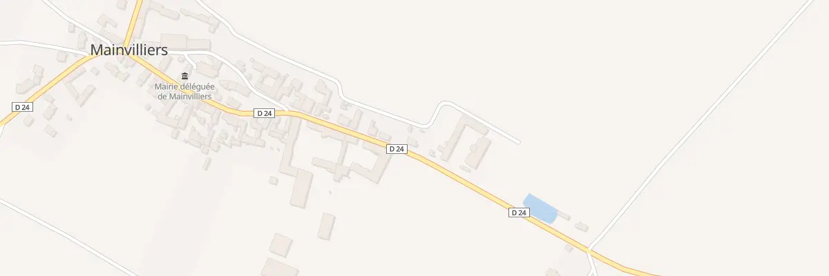 Plan du 4 Rue des Tilleuls - Mainvill au Malesherbois