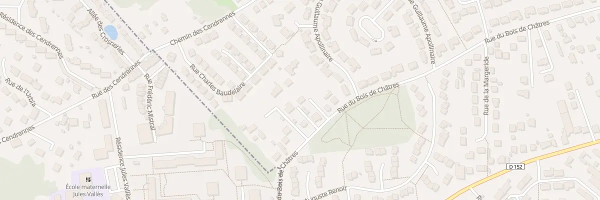 Plan du 220B Rue du Bois de Châtres à Brétigny-sur-Orge