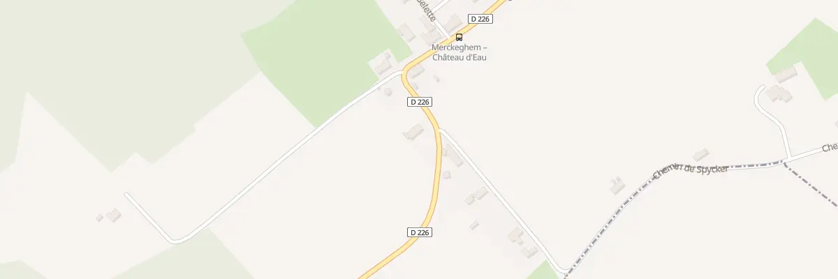 Plan du 1450 Rte de Watten à Merckeghem
