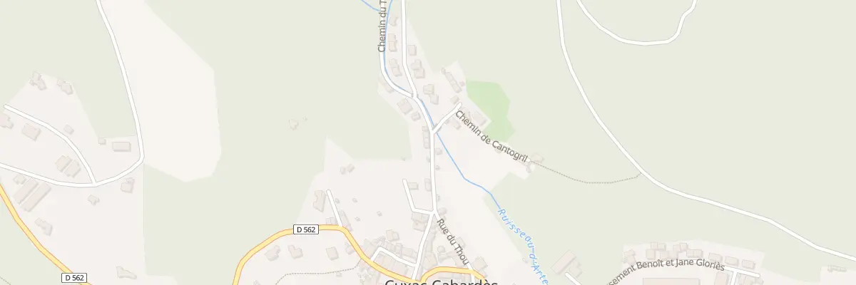 Plan du 113 Le Village à Cuxac-Cabardès