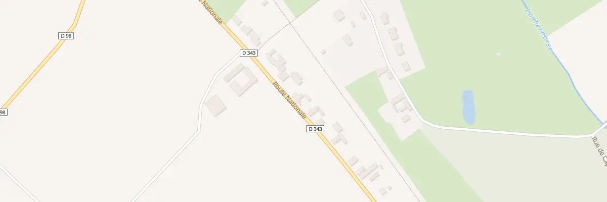Plan du 27 Rte Nationale à Monchy-Cayeux