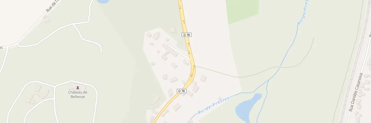 Plan du 127 Rue Pierre Brossolette à Presles