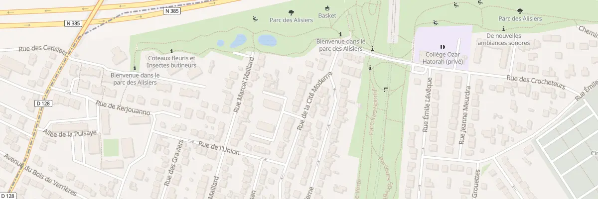 Plan du 90 Rue de la Cité Moderne à Antony