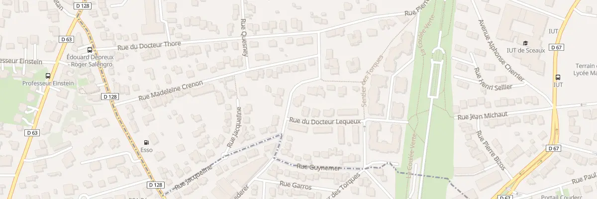 Plan du 31 Rue Pierre Curie à Sceaux