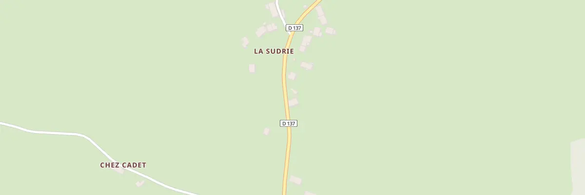 Plan du 5003 La Sudrie à Brageac