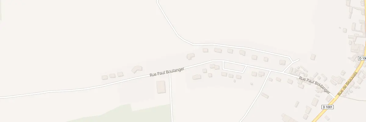 Plan du 29 Rue Paul Boulanger à Vendeuil-Caply