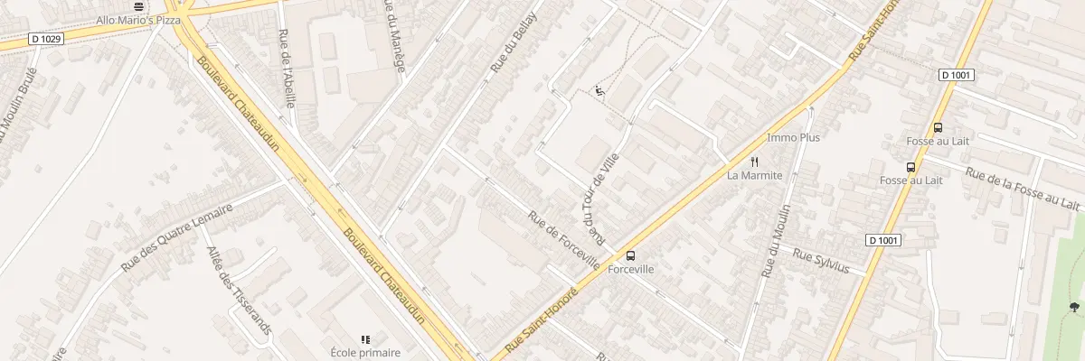 Plan du 3 Rue du Tour de Ville à Amiens