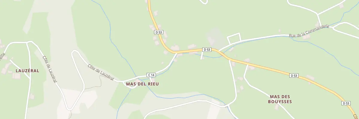 Plan du 5389 Marion à Auzits