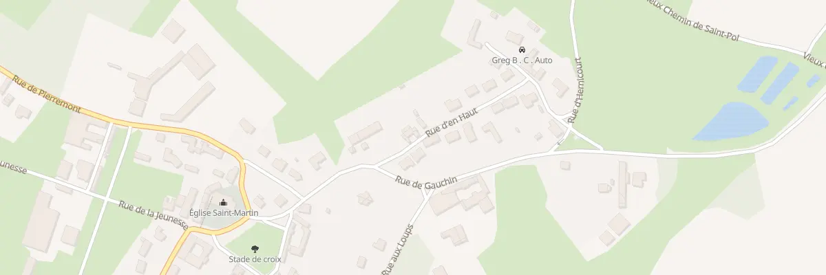 Plan du 54 Rue d’En Haut à Croix-en-Ternois