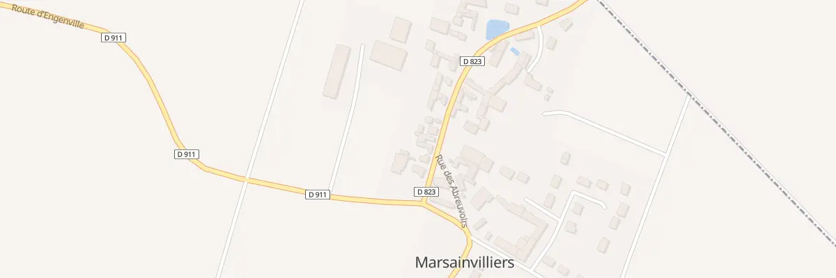 Plan du 9 Rue des Artisans à Marsainvilliers