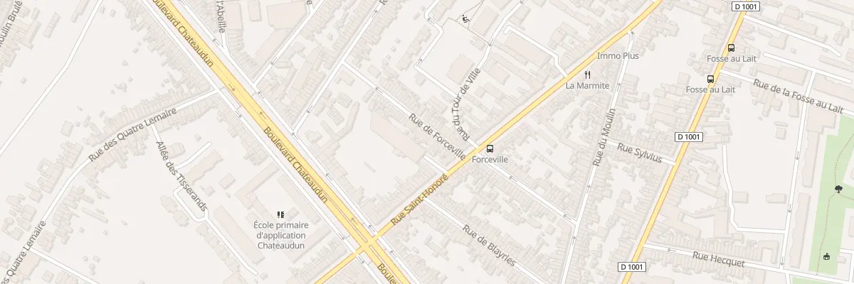 Plan du 15 Rue de Forceville à Amiens
