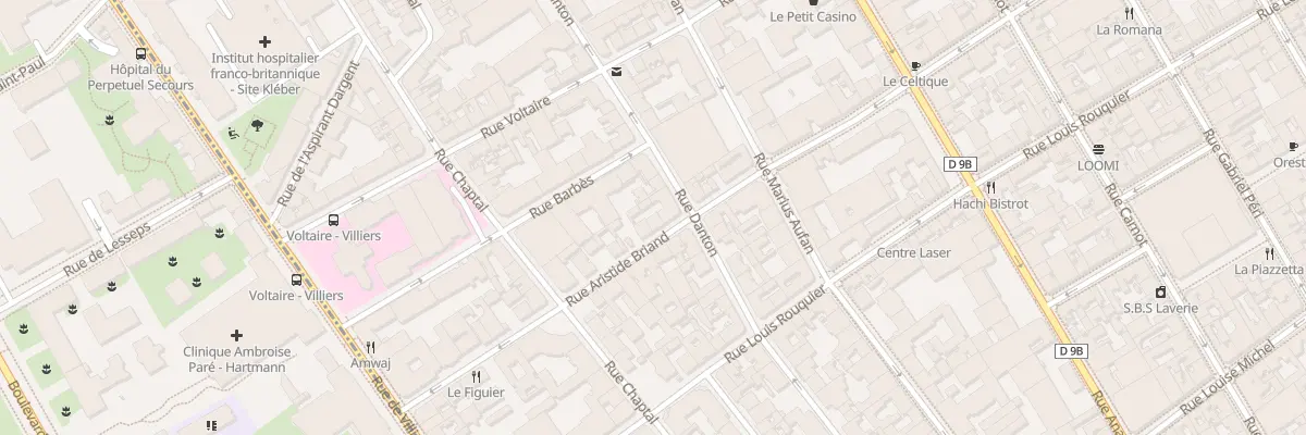 Plan du 27B Rue Aristide Briand à Levallois-Perret
