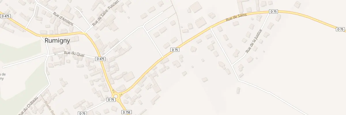 Plan du 16 Rue de Sains à Rumigny