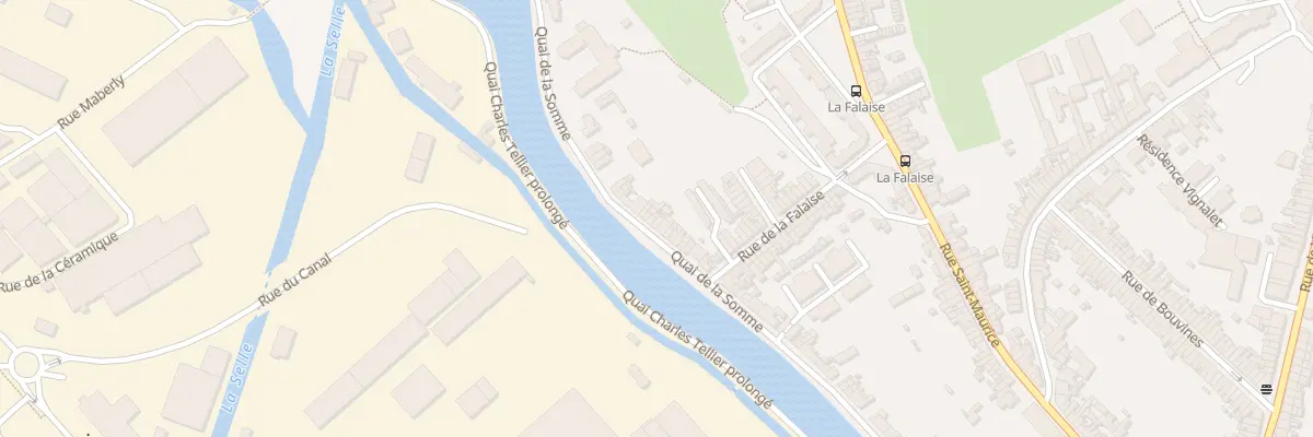Plan du 338 Vc Quai de la Somme à Amiens