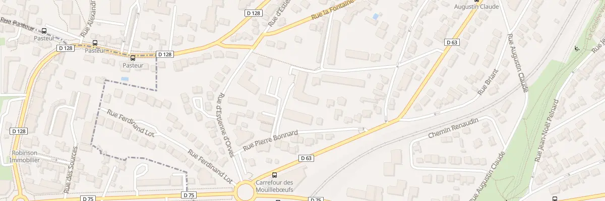 Plan du 16 Rue Pierre Bonnard à Fontenay-aux-Roses