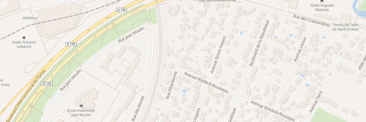 Plan du 48 Rue d’Eaubonne à Saint-Gratien