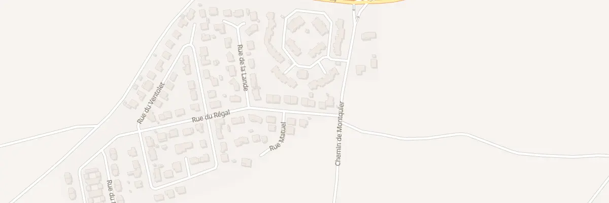 Plan du 8 Rue du Régal à Carcassonne