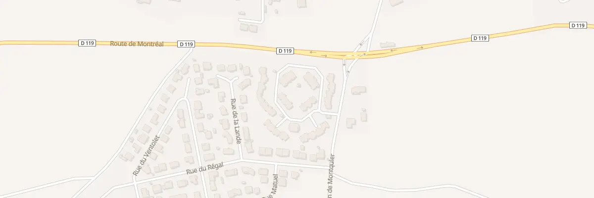 Plan du 18 Rue Res les Hauts de Grèzes à Carcassonne