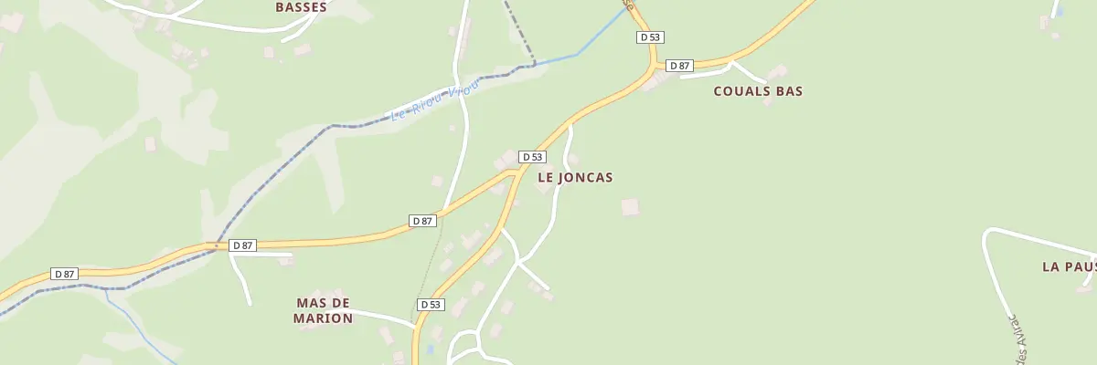 Plan du 64 Imp le Joncas à Auzits