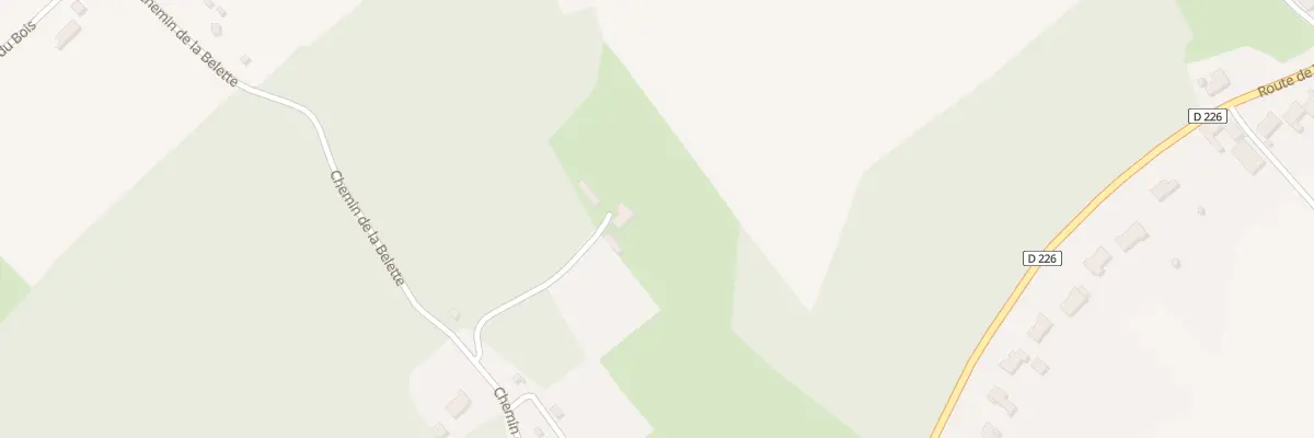 Plan du 482B Che de la Belette à Merckeghem