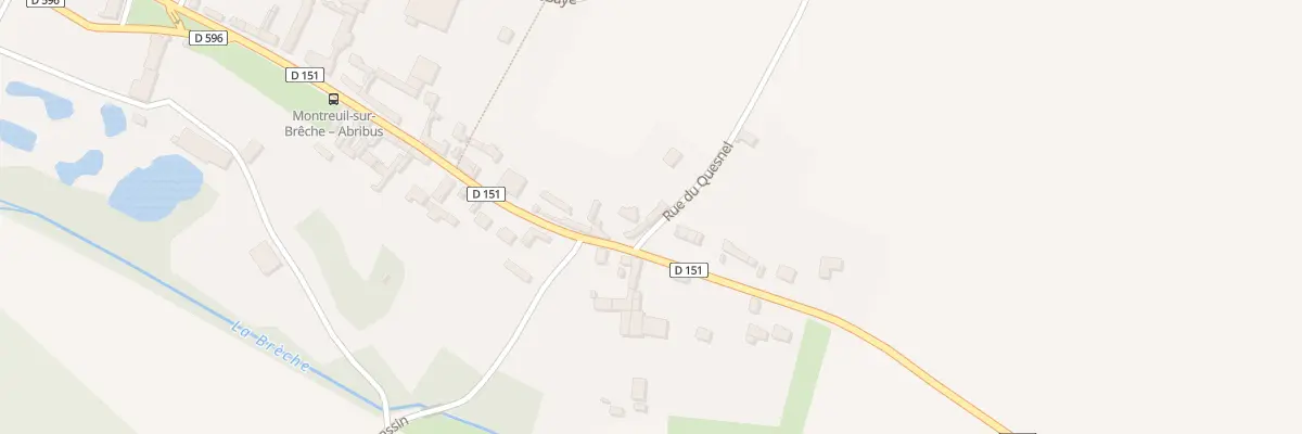 Plan du 1 Rue du Quesnel à Montreuil-sur-Brêche